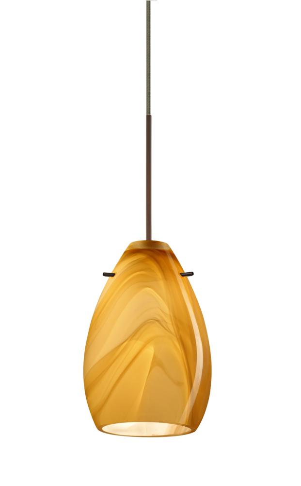 Besa Pendant For Mulitport Canopy Pera 6 Bronze Honey 1x50W Halogen