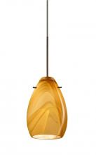 Besa Lighting X-1713HN-BR - Besa Pendant For Mulitport Canopy Pera 6 Bronze Honey 1x50W Halogen