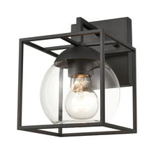 ELK Home Plus 47320/1 - Cubed 1-Light sconce in  Charcoal