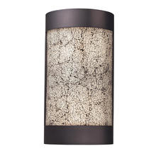 ELK Home Plus 533-2AP-WHC - DIAMANTE COLLECTION 2-LIGHT WALL SCONCE in AN ANTIQUE PEWTER FINISH with WHITE C