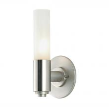 ELK Home Plus BV825-10-15 - Single-Lamp Wall Sconce with White Opal Glass  Chrome finish