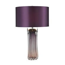 ELK Home Plus D2661 - Ferrara Free Blown Glass 2-Light Table Lamp in Purple