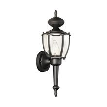 ELK Home Plus SL94727 - Park Avenue 1-Light Outdoor Wall Lantern in Black