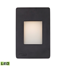 ELK Home Plus WLE1105C30K-10-31 - Beacon Step Light - LED Opal Lens with Black Finish