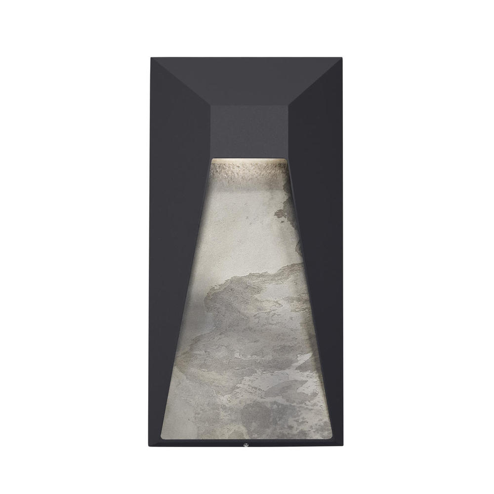 Twilight 16-in Black LED Exterior Wall Sconce