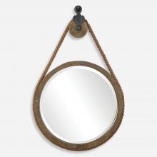 Uttermost 09490 - Uttermost Melton Round Pulley Mirror