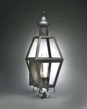 Northeast Lantern 1041-AB-CIM-CLR - Wall Antique Brass Medium Base Socket With Chimney Clear Glass