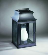 Northeast Lantern 5631-AB-CIM-CLR - Pagoda Wall Antique Brass Medium Base Socket With Chimney Clear Glass
