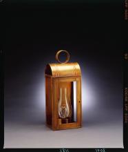 Northeast Lantern 8041-AB-CIM-CLR - Culvert Top Wall Antique Brass Medium Base Socket With Chimney Clear Glass
